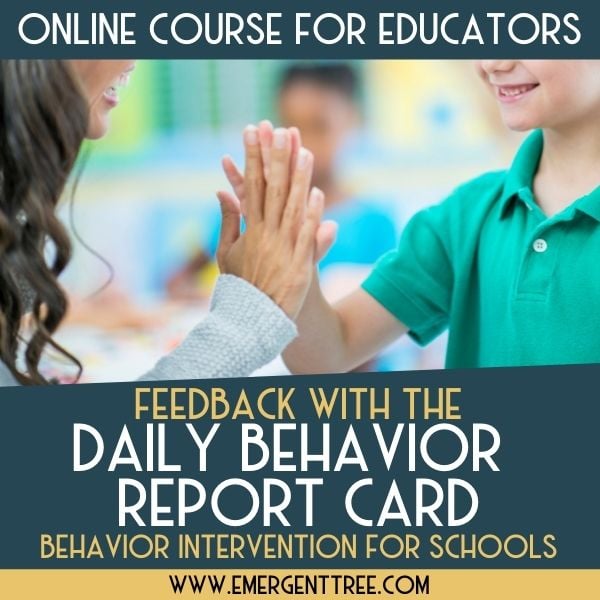 Feedback with the Daily Behavior Report Card (DBRC) Intervention