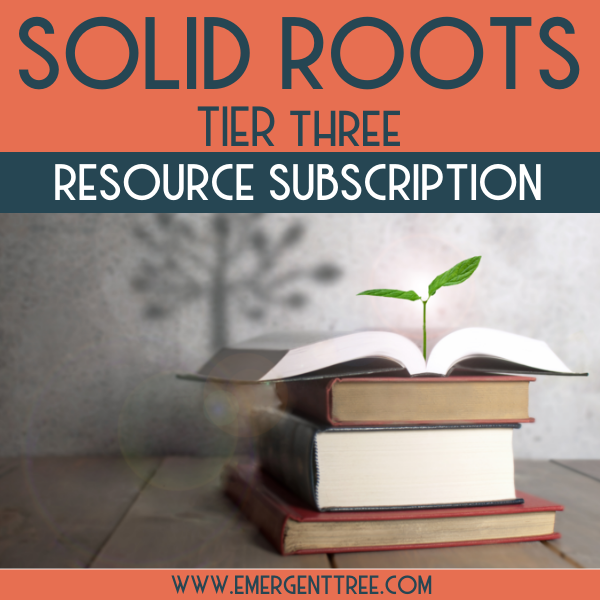 Solid Roots Tier 3 Resource Subscription