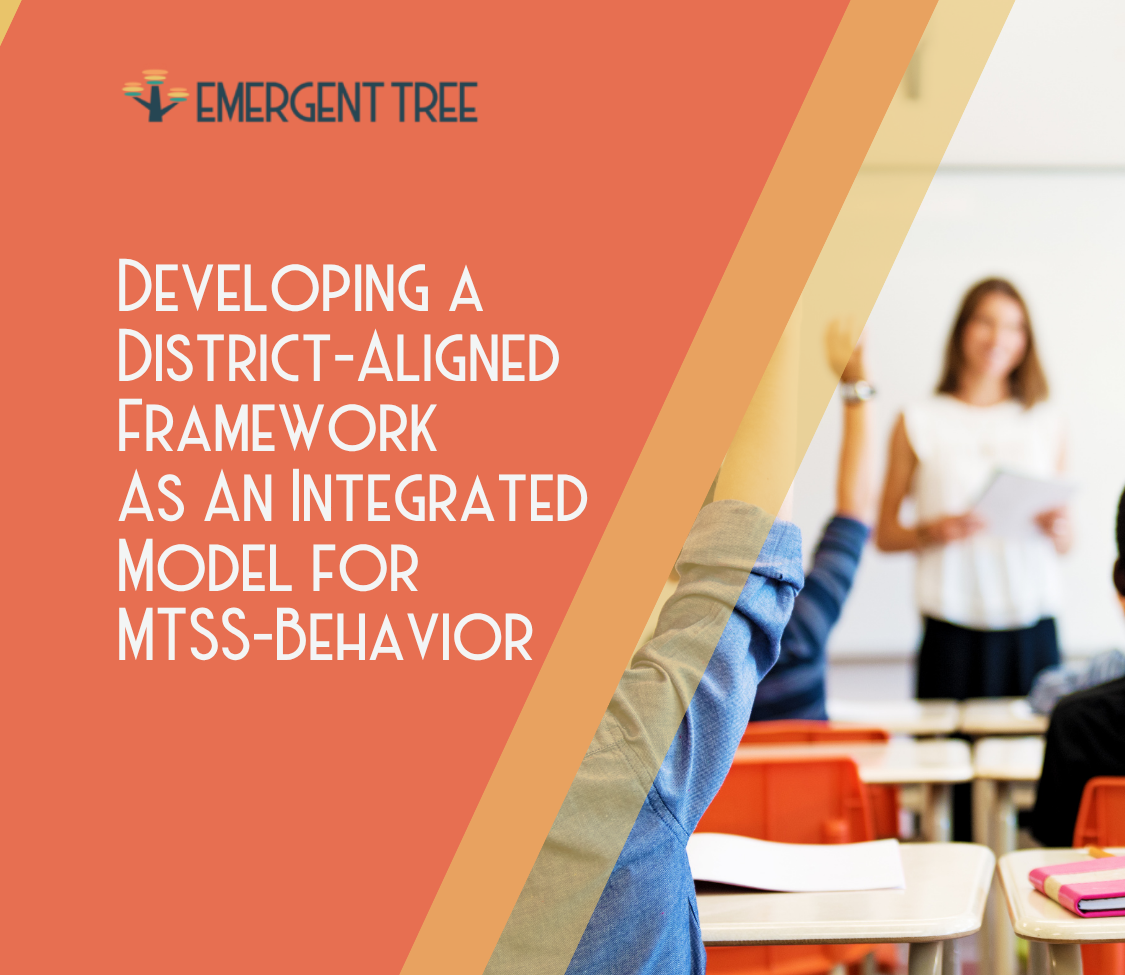 Developing a District-Aligned Framework